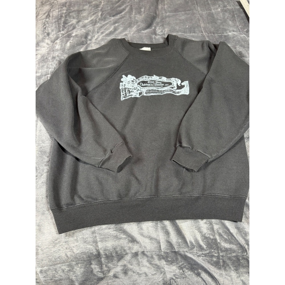 Vintage Hanes Raglan Sweatshirt‎ East Bay Childrens Theatre Inc Graphic size  XL
